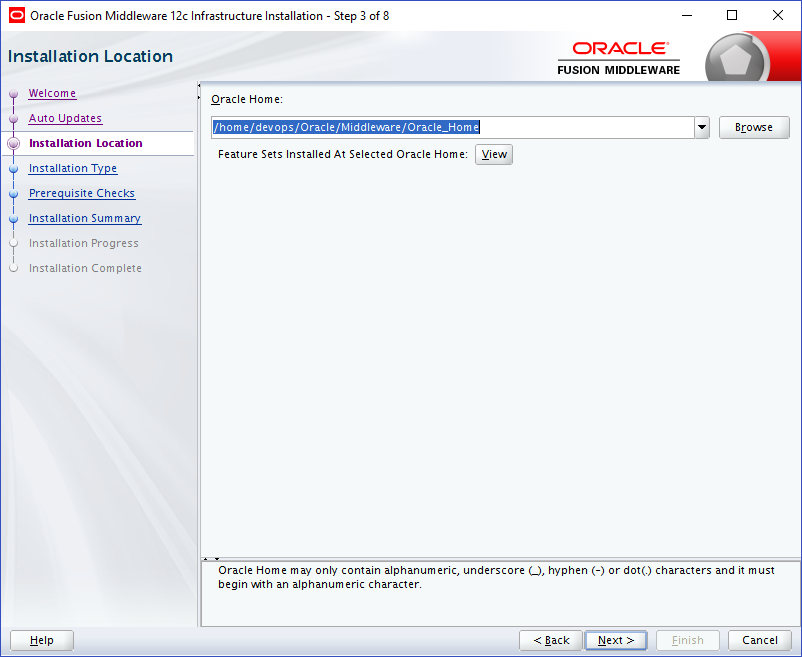 Installer Prerequisite Setup